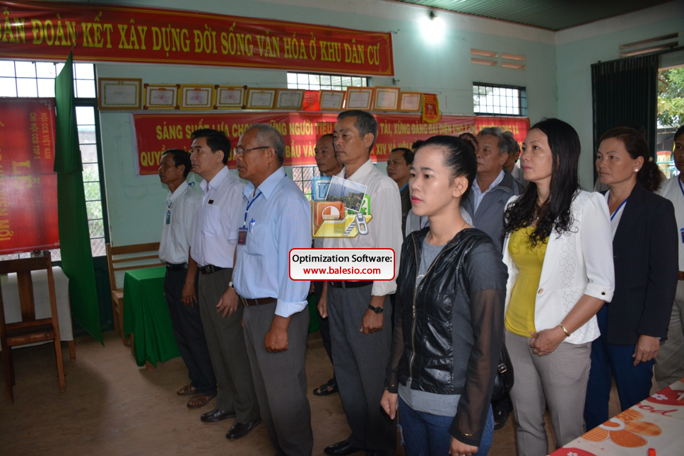 HUYỆN KRÔNG NĂNG : CỬ TRI ĐỒNG LOẠT ĐI BẦU CỬ